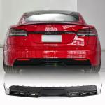 Tesla Model S 2021-2023 Rear Bumper Diffuser Carbon Fiber
