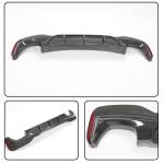 Carbon Fiber Rear Diffuser for BMW 5 Series G30 G38 M Sport 2018-2023 520i 530i 540i M Packet Auto Upper Bumper Lip Spoiler Body Kit Factory Outlet