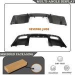 C6 Caron Fiber Rear Bumper Diffuser for Chevrolet Corvette C6 ZR1 2006-2013 | Rear Bumper Lip Apron Lower Diffuser Splitters Canard Protector