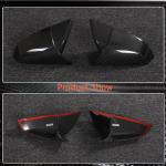 Tesla Model S 2021+ Mirror Covers Add-on Style Dry Carbon Fiber