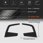 Audi S4 A4 Sline B9 Sedan Pre-facelift 2017-2020 Front Fog Lamp Vents Carbon Fiber