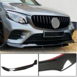 Mercedes Benz C253 X253 GLC300 GLC350 Sport GLC43 Front Bumper Lip Carbon Fiber/FRP
