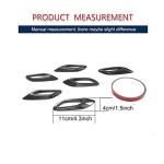 Carbon Fiber Side Bumper Vent Trim for Maserati Levante 2016-2020