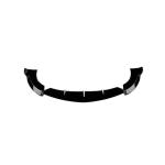 Mercedes Benz E Class W213 Sport E43 AMG 2016-2020 Front Bumper Lip Glossy Black ABS