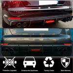Audi A4 B9 S Line / S4 Sedan Carbon Fiber Rear Bumper Diffuser 2017–2019