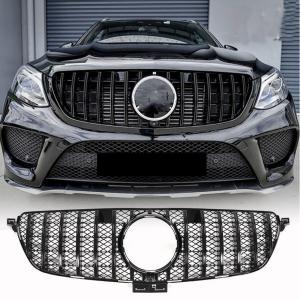 Mercedes Benz GLE Class W292 W166 GTGLE350 GLE400 GLE43 GLE63 AMG 2015-2018 Front Grille ABS