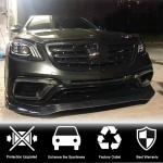 Mercedes Benz W222 S63 S65 AMG Facelift 2018-2021 Fog Light Covers Carbon Fiber
