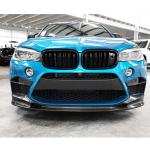 BMW X5M F85 X6M F86 2015-2019 Front Bumper Lip Carbon Fiber
