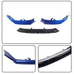 Front Bumper Lip Splitter for Honda Accord 2021-2022 Night Pearl Blue | Lower Chin Lip Front Bumper Spoiler Splitter Protector 3pcs
