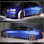 BMW 3 Series G20 M Sport 2019-2023 Side Skirts Carbon Fiber