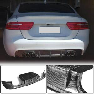 Jaguar XE X760 Sedan 2015-2019 Rear Bumper Diffuser Carbon Fiber