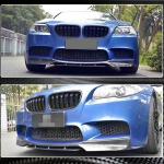 BMW F10 M5 Carbon Fiber Chin Spoiler Front Lip