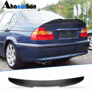 BMW 3 Series E46 M3 Sedan 1999-2005 Rear Trunk Spoiler Carbon Fiber/FRP