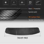 Audi Q7 SQ7 Sline 2016-2018 Rear Roof Spoiler Carbon Fiber