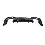 Audi A5 S5 Convertible 2-Door 2021+ Rear Bumper Diffuser with LED Carbon Fiber