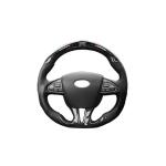 Infiniti Q50 Q50S Sedan 4-Door 2014-2017 Steering Wheel Covers Carbon Fiber