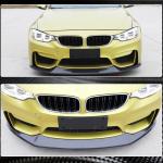 BMW F80 M3 F82 F83 M4 2014-2019 Front Bumper Lip Carbon Fiber