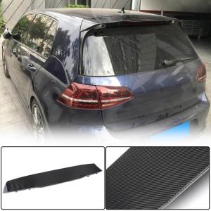 Volkswagen VW Golf 7 7.5 MK7 MK7.5 GTI R 2014-2019 Rear Roof Spoiler Carbon Fiber