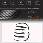 Mercedes Benz C Class W205 Sport Sedan 4-Door 2019-2021 Front Bumper Vents Carbon Fiber