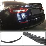 Maserati Quattroporte QP 2013-2019 Rear Trunk Spoiler Carbon Fiber