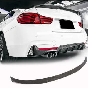 BMW 4 Series F36 Gran Coupe M Style Rear Trunk Spoiler Carbon Fiber/FRP 2013–2018