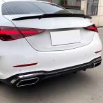 Mercedes Benz W206 C200 C300 Sedan 2022-2025 Rear Trunk Spoiler Carbon Fiber