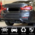 BMW F80 M3 F82 F83 M4 2014-2020 Rear Bumper Diffuser Carbon Fiber
