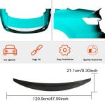 Audi A4 S4 B9 2017-2023 Rear Trunk Spoiler Carbon Fiber