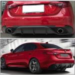 Alfa Romeo Giulia 2016-2020 Rear Bumper Diffuser Lip PP