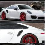 Porsche 911 Turbo S 2014-2016 Side Air Intake Vents Dry Carbon Fiber