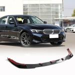 BMW 3 Series G20 G28 LCI M-Sport 2022-2023 Front Bumper Lip Carbon Fiber