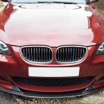 BMW 6 Series E60 M5 2005-2010 Front Bumper Lip Carbon Fiber
