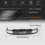 Mercedes Benz (W238) C238 A238 2017-2019 Rear Bumper Diffuser Carbon Fiber