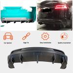 Tesla Model X 2016-2020 Rear Bumper Diffuser Carbon Fiber