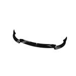 Tesla Model 3 2017-2023 Front Bumper Lip Gloss Black ABS 3PCS