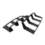 Ford Mustang S650 2024 Taillight Trim Cover Dry Carbon Fiber