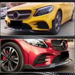 Mercedes Benz W205 C300 C350 C43 AMG 2019-2021 Carbon Fiber Front Lip