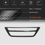 BMW 5 Series G30 F90 M5 Pre-LCI 2017-2020 Center Panel Decoration Covers Dry Carbon Fiber