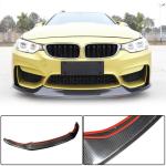 BMW F80 M3 F82 F83 M4 2014-2019 Front Bumper Lip Carbon Fiber