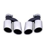 2pcs Stainless Steel Exhaust Tips for Audi A7 2012-2015