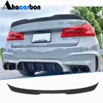 Glossy Black ABS Rear Trunk Lid Spoiler for BMW 5 Series G30 G38 2017-2023