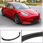 Tesla Model 3 2016-2022 Front Bumper Lip Carbon Fiber