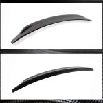 Audi A4 B8 Base Sedan Pre-facelift 2009-2012 Rear Trunk Spoiler Carbon Fiber