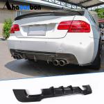 BMW 3 Series E92 E93 M Sport 2007-2012 Rear Bumper Diffuser Carbon Fiber
