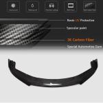 Porsche Panamera 970 GTS Turbo S Facelift 2014-2016 Front Bumper Lip Carbon Fiber