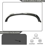 Front Bumper Lip Splitter Spoiler Compatible with Mercedes Benz E-Class W213 Sport 4-Door 2021-2024 Real Carbon Fiber Air Chin Body Kit Exterior Accessories