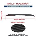 W222 Carbon Fiber Roof Spoiler for Mercedes Benz S Class 2014-2020