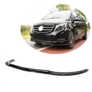 Mercedes Benz W447 Vito 2016-2019 Front Bumper Lip Carbon Fiber