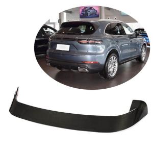 Porsche Cayenne Base 2018-2021 Rear Roof Spoiler Carbon Fiber