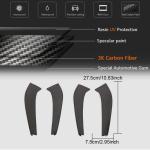 Mercedes Benz AMG GT R 2-Door 2016-2019 Front Bumper Fins Carbon Fiber